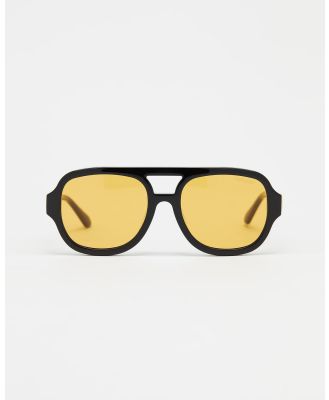 Poppy Lissiman - JimBob - Sunglasses (Black & Yellow) JimBob