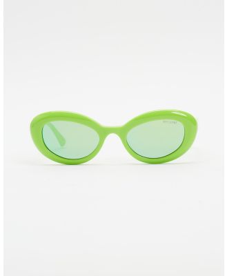 Poppy Lissiman - Mimi - Sunglasses (Neon Green) Mimi