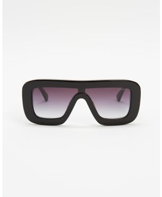 Poppy Lissiman - Quaid - Sunglasses (Black) Quaid