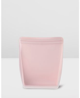 Porter - Reusable Silicone Bag Stand Up 1L - Home (Pink) Reusable Silicone Bag Stand Up 1L