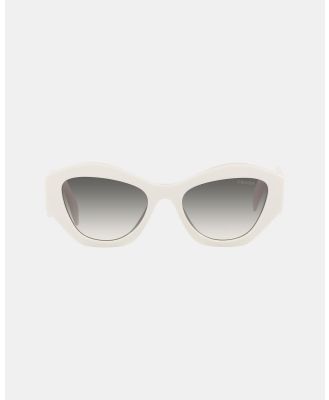 Prada - 0PR 07YS - Sunglasses (White) 0PR 07YS