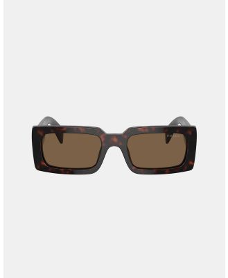 Prada - 0PR A07S - Sunglasses (Havana) 0PR A07S