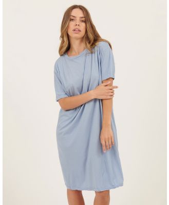 Primness - T Shirt Dress - Dresses (Blue) T-Shirt Dress