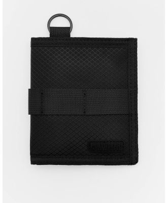 Pull&Bear - Black Hiking Wallet With Snap Buttons - Wallets (Black) Black Hiking Wallet With Snap Buttons