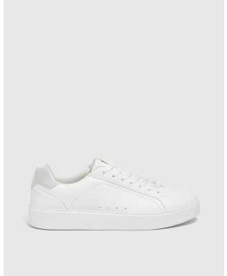Pull&Bear - Casual Trainers - Lifestyle Sneakers (White) Casual Trainers