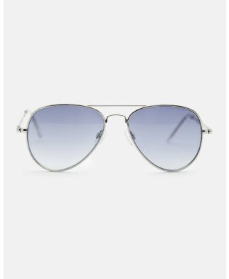Pull&Bear - Retro style Sunglasses - Sunglasses (Silver) Retro-style Sunglasses