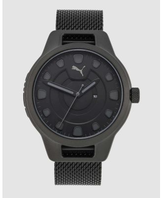 Puma - Reset V1 Black Analogue Watch - Watches (Black) Reset V1 Black Analogue Watch
