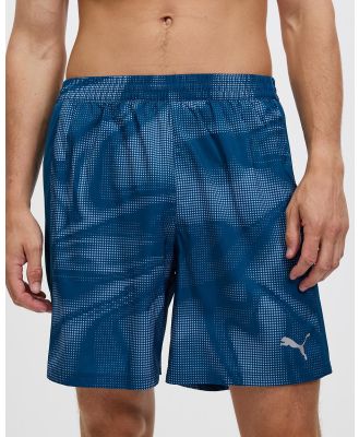 Puma - Run Favorites Velocity Allover Print Shorts - Shorts (Ocean Tropic) Run Favorites Velocity Allover Print Shorts