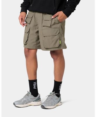 PYRA - HIKE SHORT OLIVE - Shorts (OLIVE) HIKE SHORT OLIVE