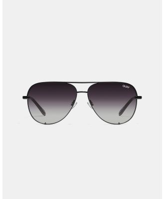 Quay Australia - High Key - Sunglasses (Black & Fade Polarized) High Key