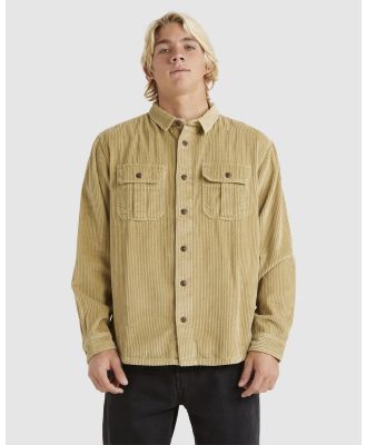 Quiksilver - Ancestral Generation   Long Sleeve Shirt For Men - Tops (OLIVE GRAY) Ancestral Generation   Long Sleeve Shirt For Men