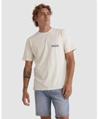 Quiksilver - Mens Above The Clouds T Shirt - Tops (BIRCH) Mens Above The Clouds T Shirt
