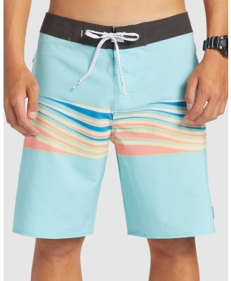 Quiksilver - Mens Surfsilk Air Brush 19 Board Shorts - Swimwear (BLUE RADIANCE) Mens Surfsilk Air Brush 19 Board Shorts
