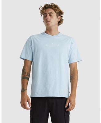 Quiksilver - Mens Trinity Oversized T Shirt - Tops (DREAM BLUE) Mens Trinity Oversized T Shirt