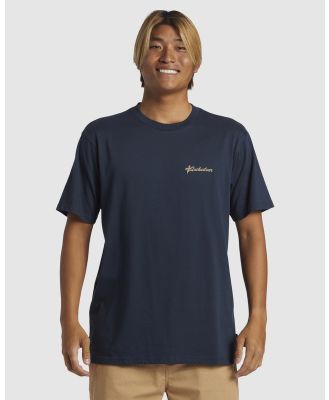 Quiksilver - Mens Tropical Horizon T Shirt - Tops (DARK NAVY) Mens Tropical Horizon T Shirt
