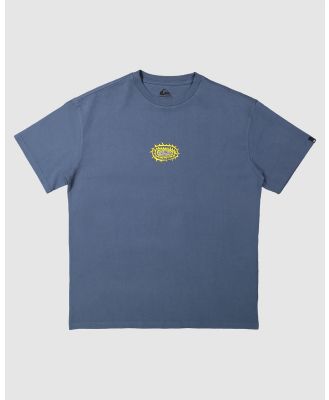 Quiksilver - Urban Surfin   T Shirt For Men - T-Shirts & Singlets (BERING SEA) Urban Surfin   T Shirt For Men
