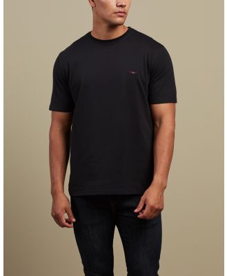 R.M.Williams - Parson T Shirt - T-Shirts & Singlets (Black & Chestnut) Parson T-Shirt