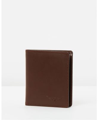 R.M.Williams - Tri Fold Kangaroo Wallet - Wallets (Brown) Tri-Fold Kangaroo Wallet