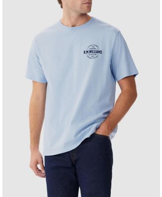 R.M.Williams - Type T Shirt - T-Shirts & Singlets (Light Blue) Type T-Shirt