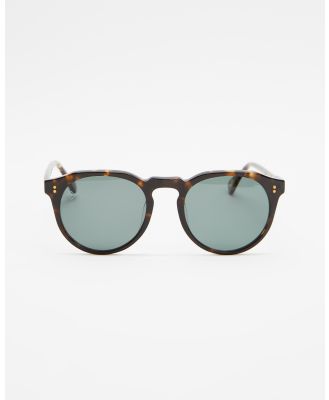 Raen - Remmy 49 Sunglasses - Sunglasses (Brindle Tortoise & Green) Remmy 49 Sunglasses