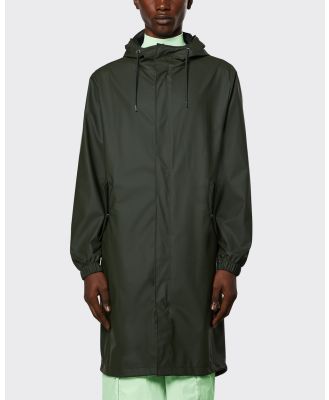 RAINS - Fishtail Rain Parka - Coats & Jackets (Green) Fishtail Rain Parka