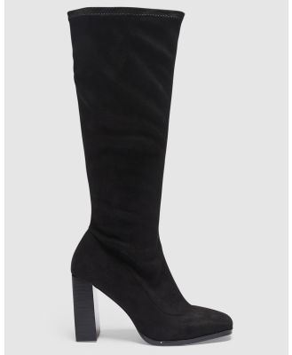 Ravella - Damsel - Knee-High Boots (BLACK) Damsel