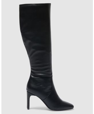 Ravella - Myles - Knee-High Boots (BLACK) Myles