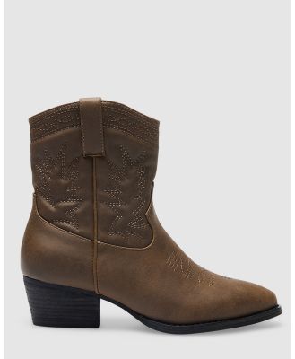 Ravella - Texas - Boots (BROWN) Texas