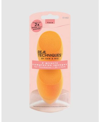 Real Techniques - Miracle Complex Sponge 2 Pack - Bags & Tools (1462 ) Miracle Complex Sponge 2 Pack