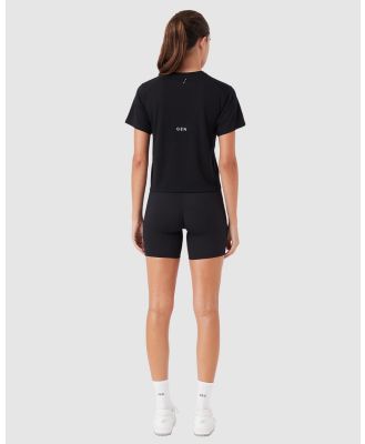 REC GEN - Oxy DBL Crop Tee - T-Shirts & Singlets (Black) Oxy DBL Crop Tee