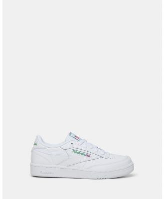 Reebok - Club C - Sneakers (White/Glen Green/Vector Blue) Club C