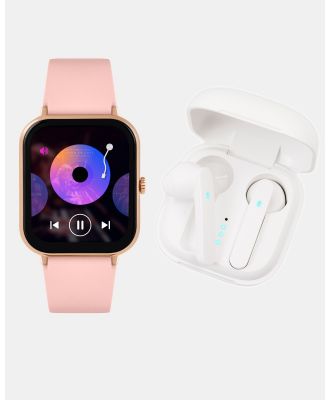 Reflex Active - Series 23 Smart Watch + Earbuds Set - Smart Watches (Pink) Series 23 Smart Watch + Earbuds Set