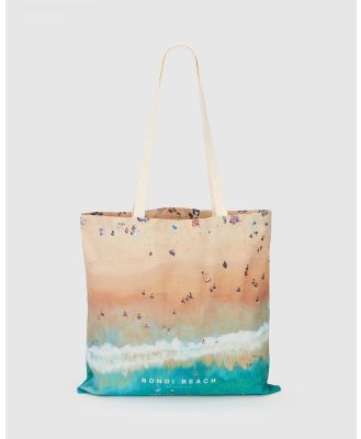 Remy Gerega - Bondi Beach Cotton Tote Bag - Bags (Green) Bondi Beach Cotton Tote Bag