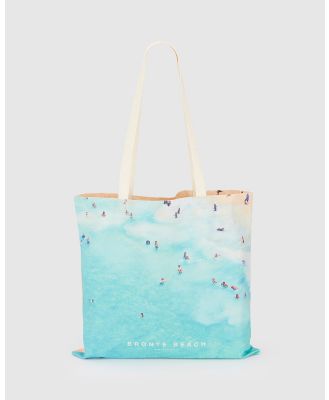 Remy Gerega - Bronte Beach Cotton Tote Bag - Bags (Blue) Bronte Beach Cotton Tote Bag