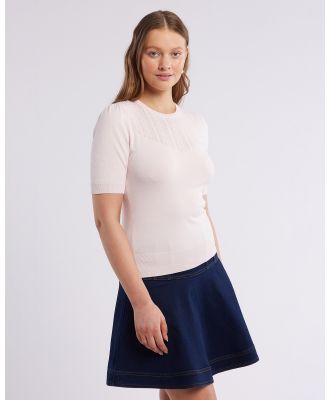 Review - Krissy Knit Top - Tops (PEONY) Krissy Knit Top