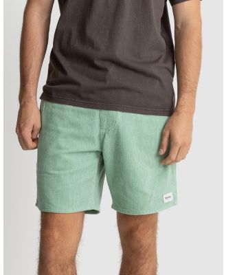 Rhythm - Cord Jam Shorts - Shorts (Sea Green) Cord Jam Shorts