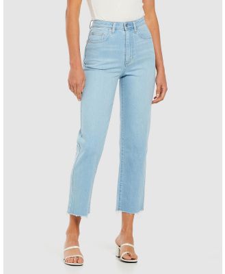 Riders by Lee - Hi Straight Jeans - High-Waisted (Urban Distress) Hi Straight Jeans
