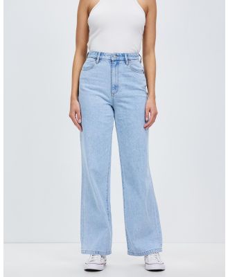 Riders by Lee - Hi Wide Leg Jeans - High-Waisted (Blue Essence) Hi Wide Leg Jeans