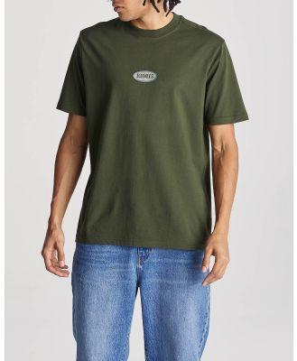 Riders by Lee - Riders Oval Tee - Tops (GREEN) Riders Oval Tee