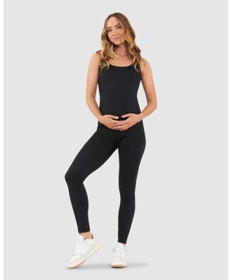Ripe Maternity - Luxe Knit Body Suit - Jumpsuits & Playsuits (Black) Luxe Knit Body Suit