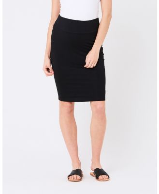 Ripe Maternity - Mia Plain Skirt - Pencil skirts (Black) Mia Plain Skirt