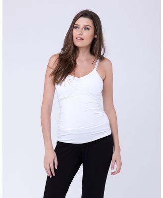 Ripe Maternity - Ultimate Express Tank - T-Shirts & Singlets (White) Ultimate Express Tank