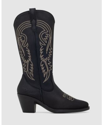ROC Boots Australia - Gaucho - Mid-low heels (Black) Gaucho