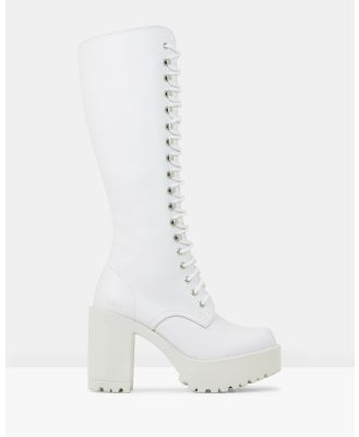 ROC Boots Australia - Lash - Heels (White) Lash