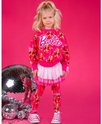 Rock Your Kid - Barbie Sweatshirt   ICONIC EXCLUSIVE   Kids Teens - Jumpers & Cardigans (Hot Pink) Barbie Sweatshirt - ICONIC EXCLUSIVE - Kids-Teens