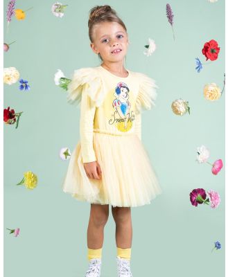 Rock Your Kid - Disney Snow White Circus Dress   ICONIC EXCLUSIVE   Babies Kids - Printed Dresses (Pale Lemon) Disney Snow White Circus Dress - ICONIC EXCLUSIVE - Babies-Kids
