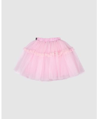 Rock Your Kid - Fairy Girls Tulle Skirt   Kids Teens - Skirts (Pink) Fairy Girls Tulle Skirt - Kids-Teens