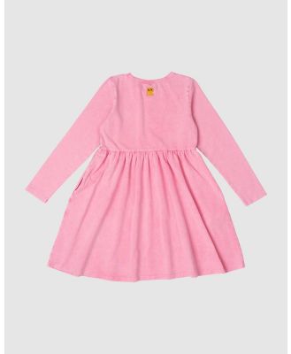 Rock Your Kid - Pink Washed Dress   Kids - Dresses (Pink Wash) Pink Washed Dress - Kids
