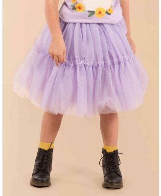 Rock Your Kid - Princess Swan Tulle Skirt   Kids Teens - Skirts (Lilac) Princess Swan Tulle Skirt - Kids-Teens