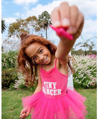 Rock Your Kid - Tiny Dancer Tulle Skirt Leotard   Kids - Dresses (Pink) Tiny Dancer Tulle Skirt Leotard - Kids